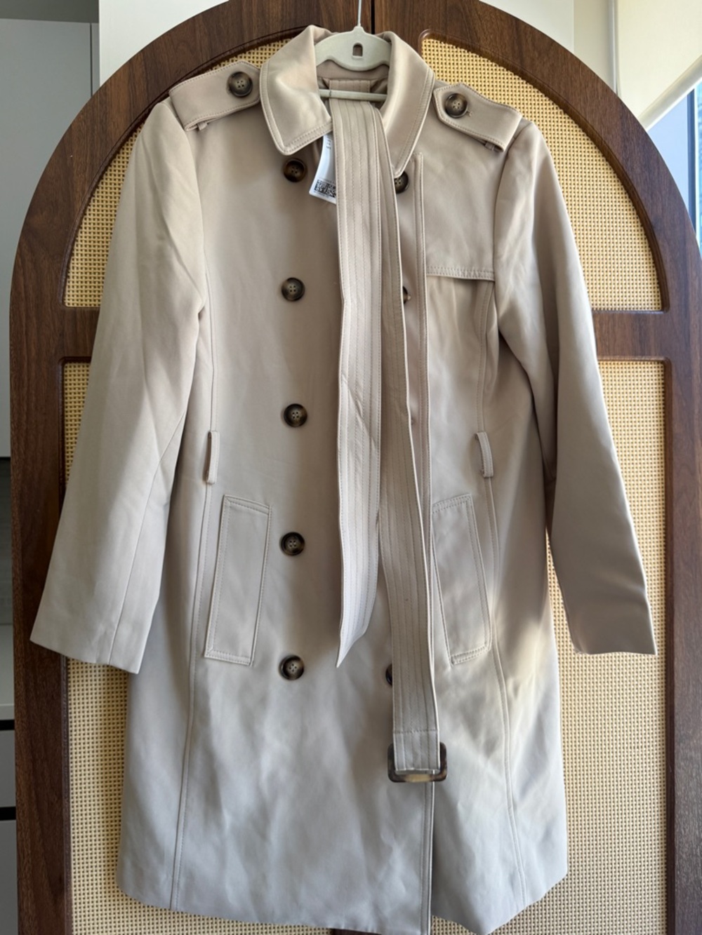 H&M trench coat XS - NWT! - Picture 5 of 6